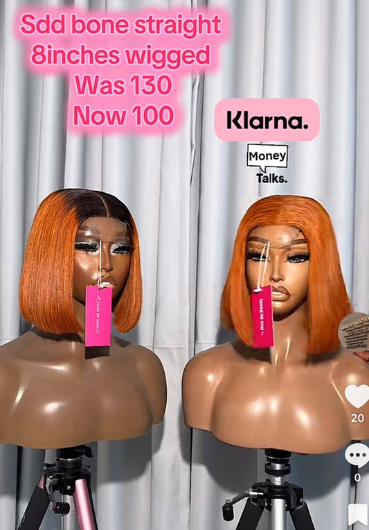 Sdd bone straight 8”