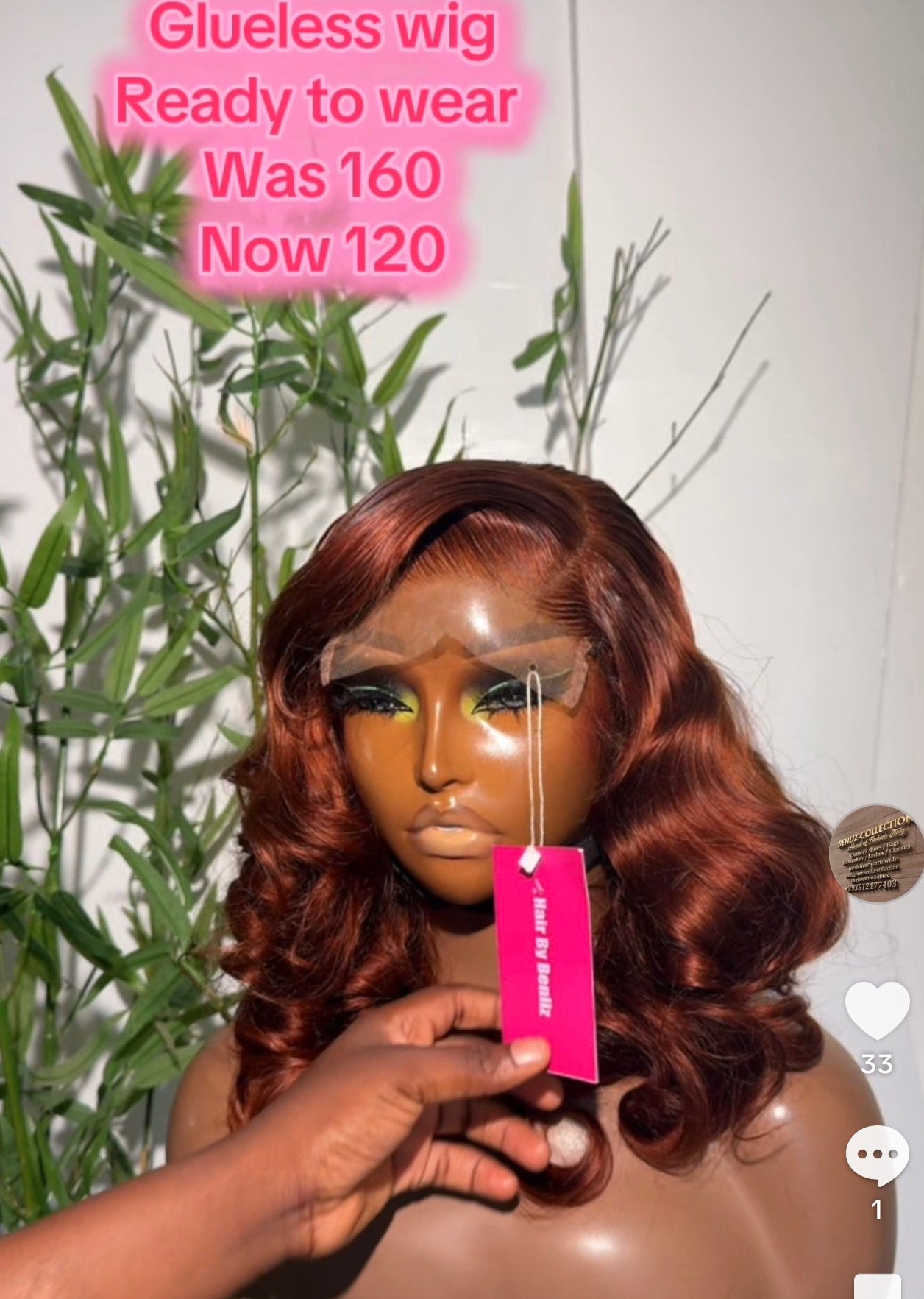 Gluesless wig 5by5