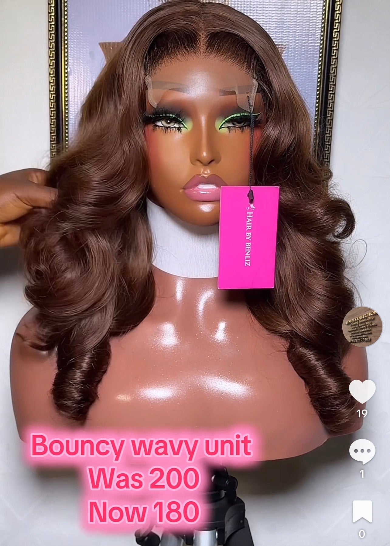 Bouncy wavy unit