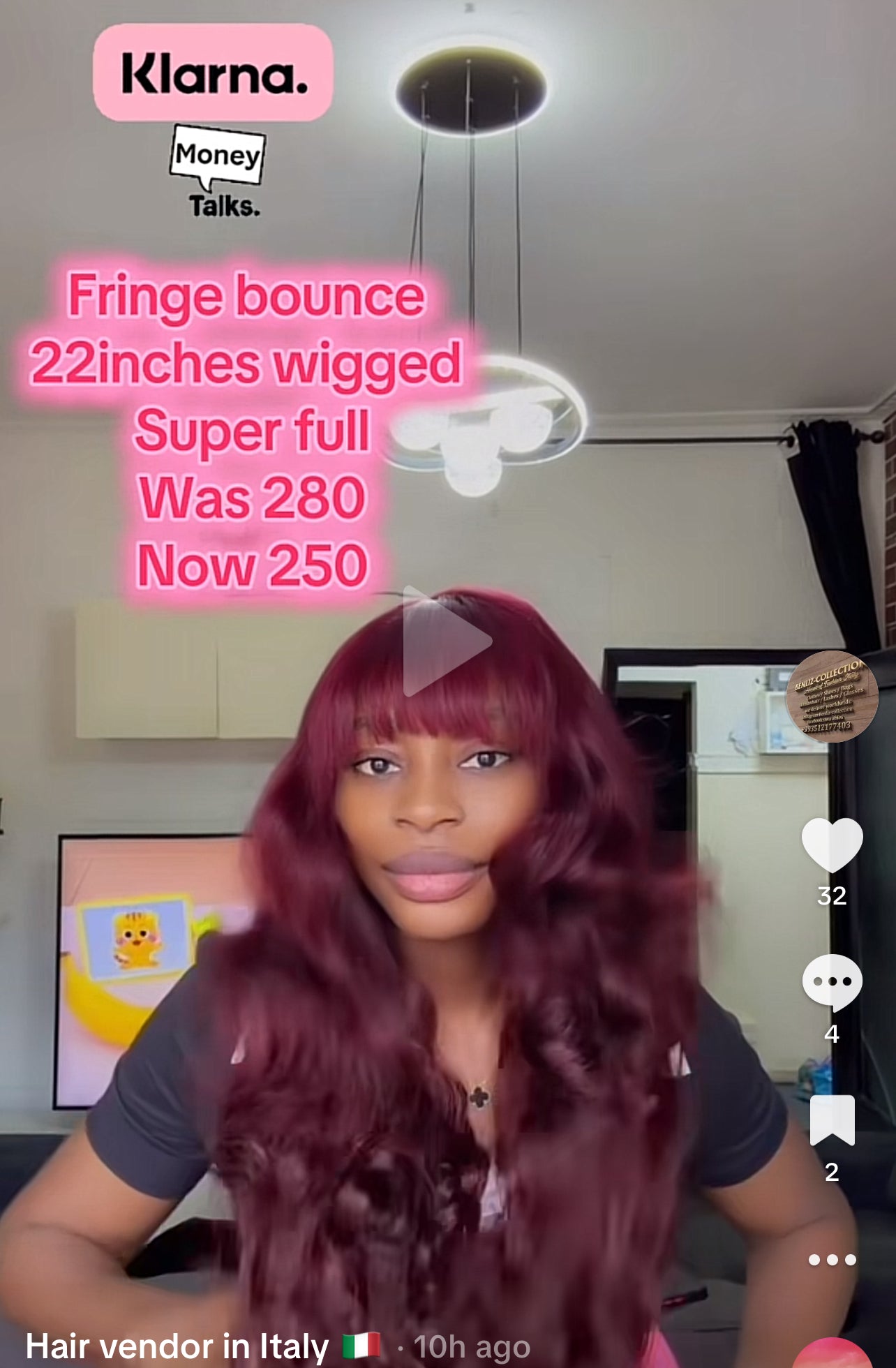 Fringe bounce 22”