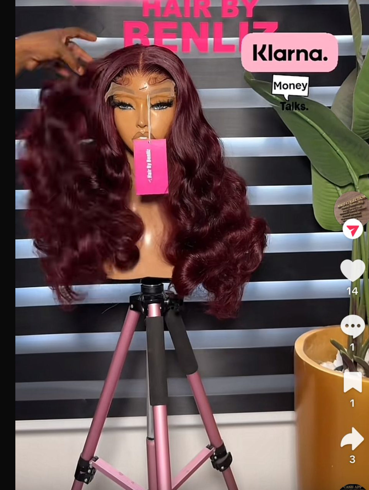Gluesless wig customize order
