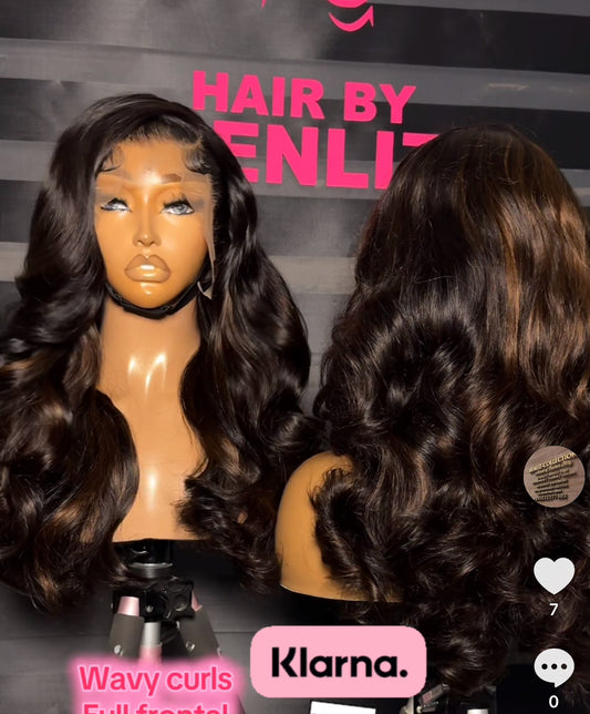 Full frontal wig
