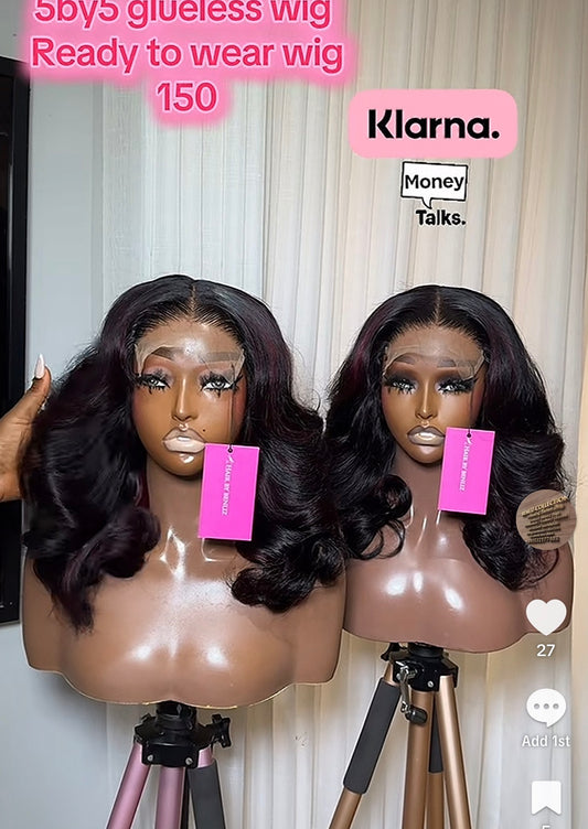 Glueless wig