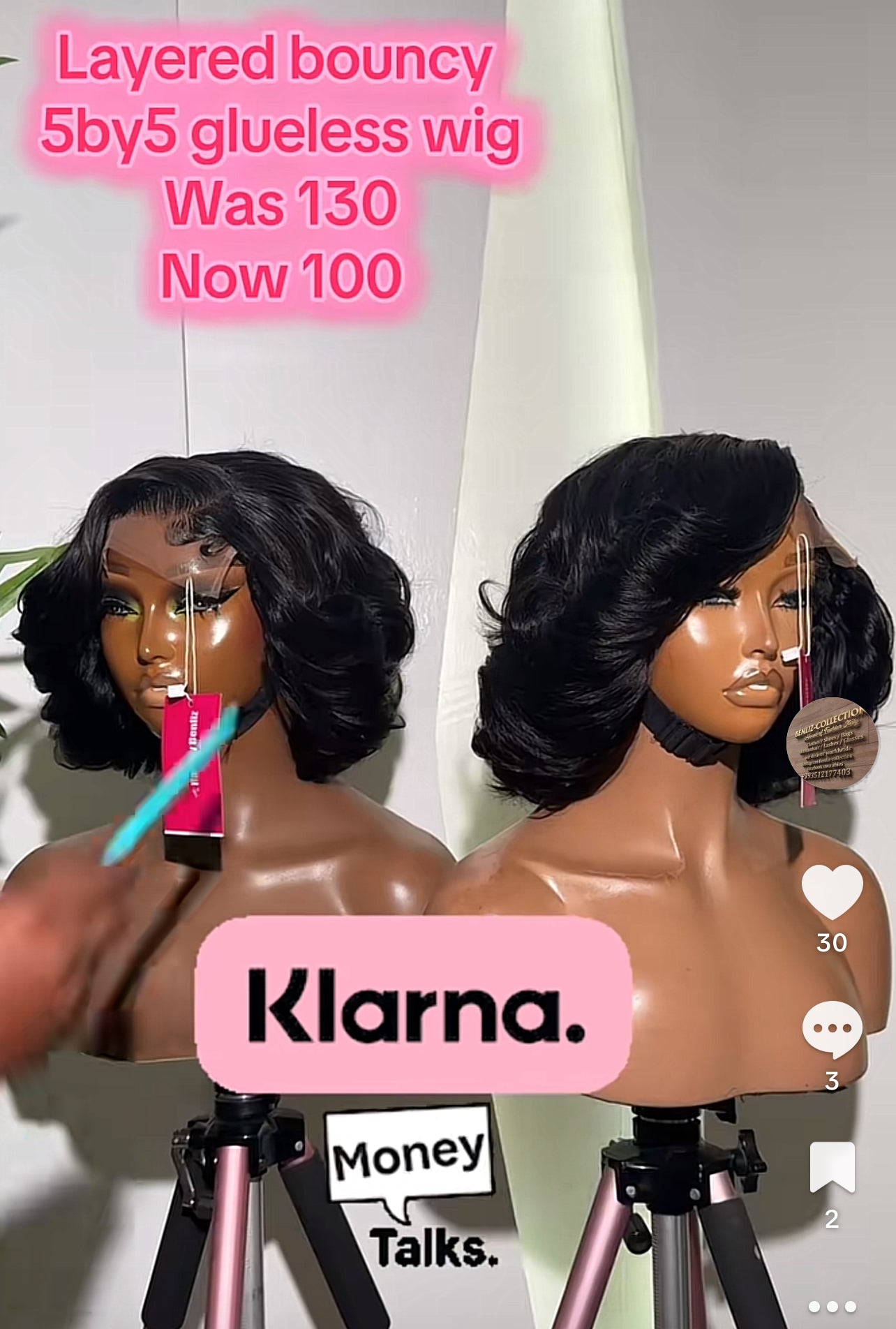 Layered bouncy 5by5 glueless