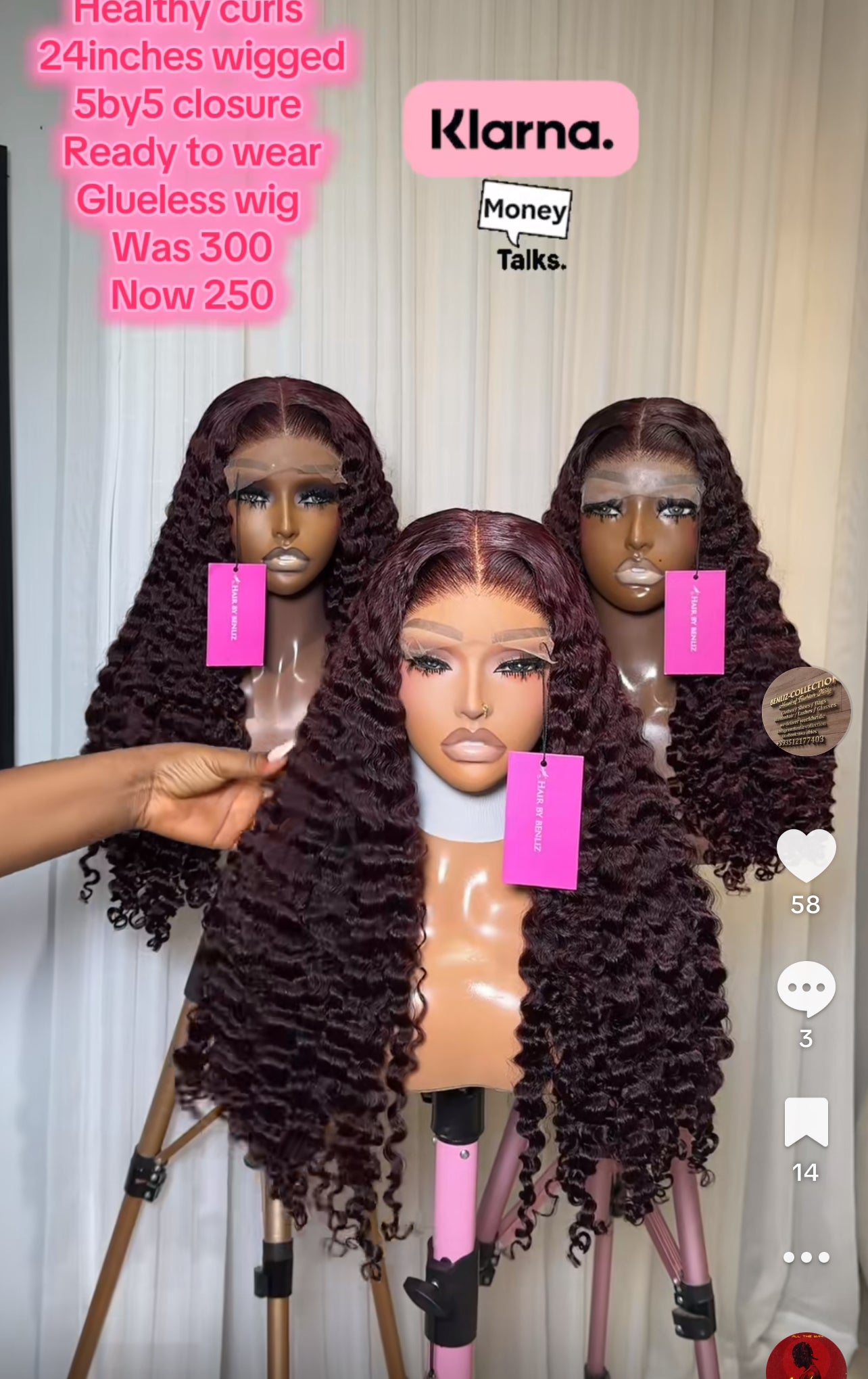 Healthy curls 24”