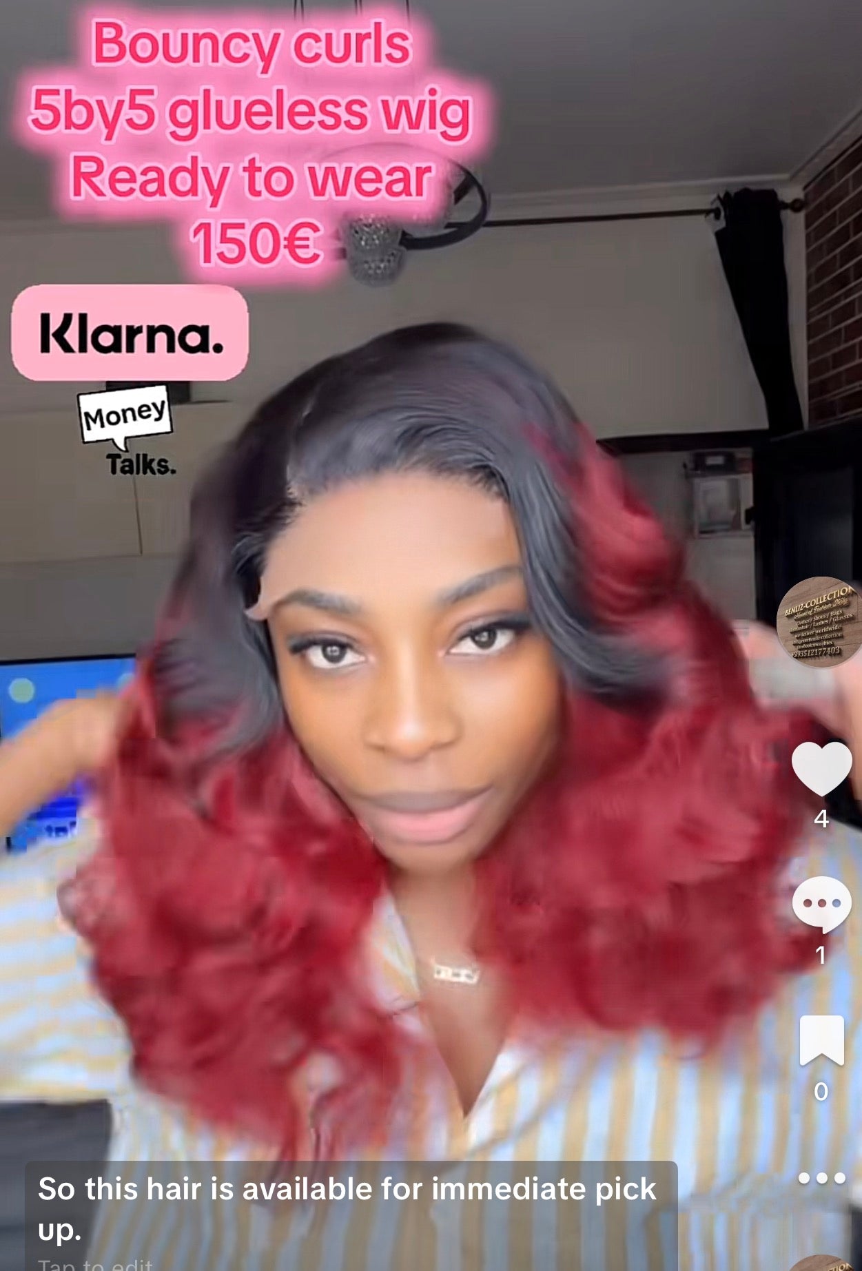 Glueless wig