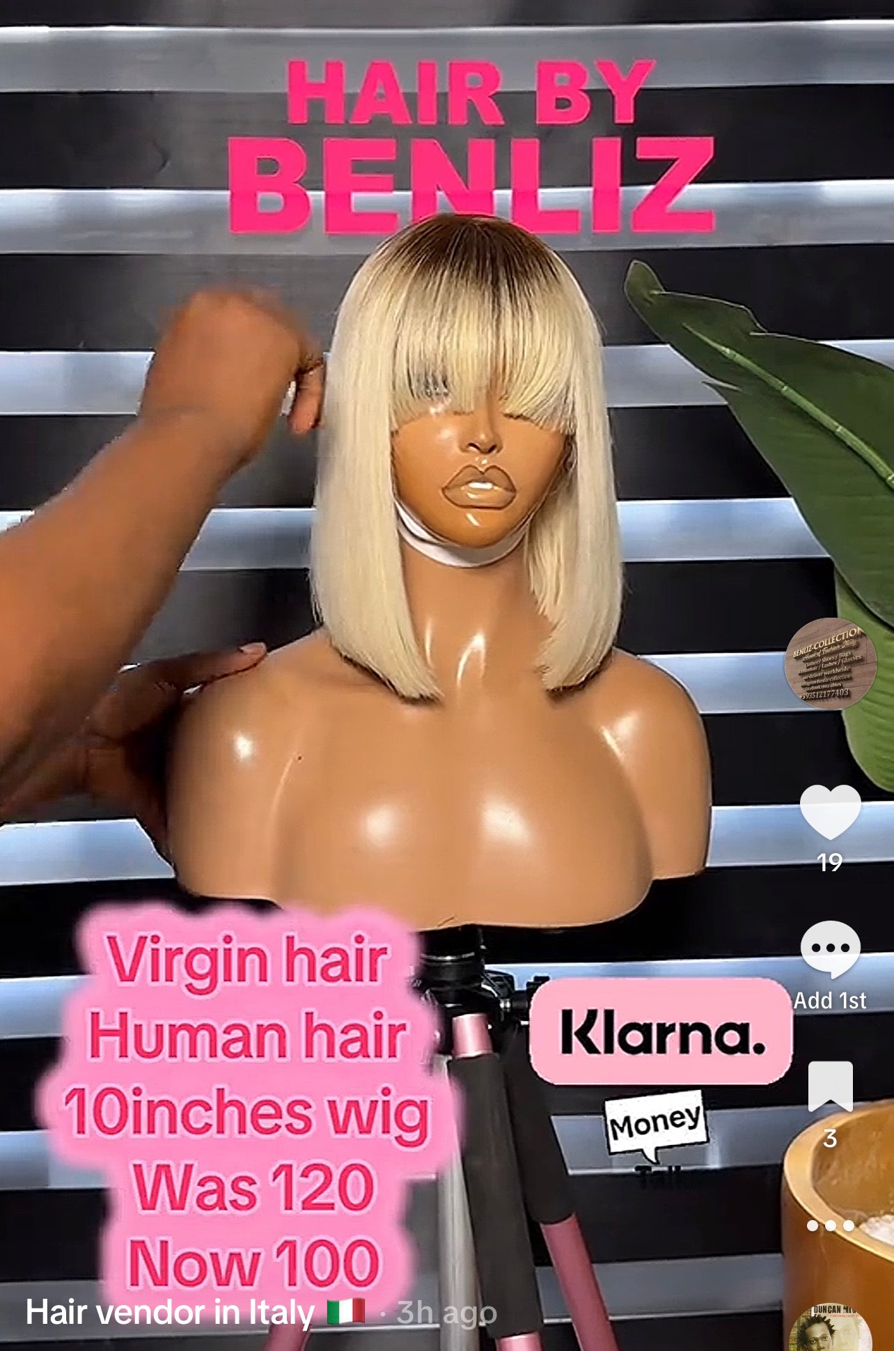 Virgin hair