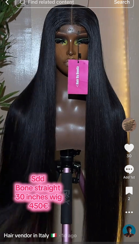 Sdd bone straight 30”