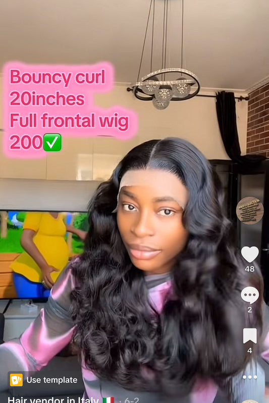 Full frontal bouncy 20inches
