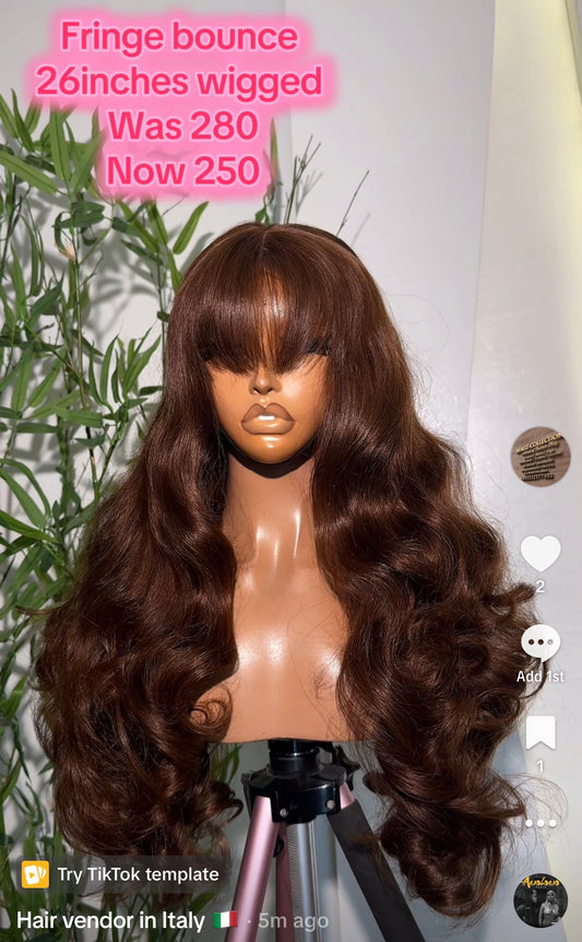 Bouncy wavy unit 26”