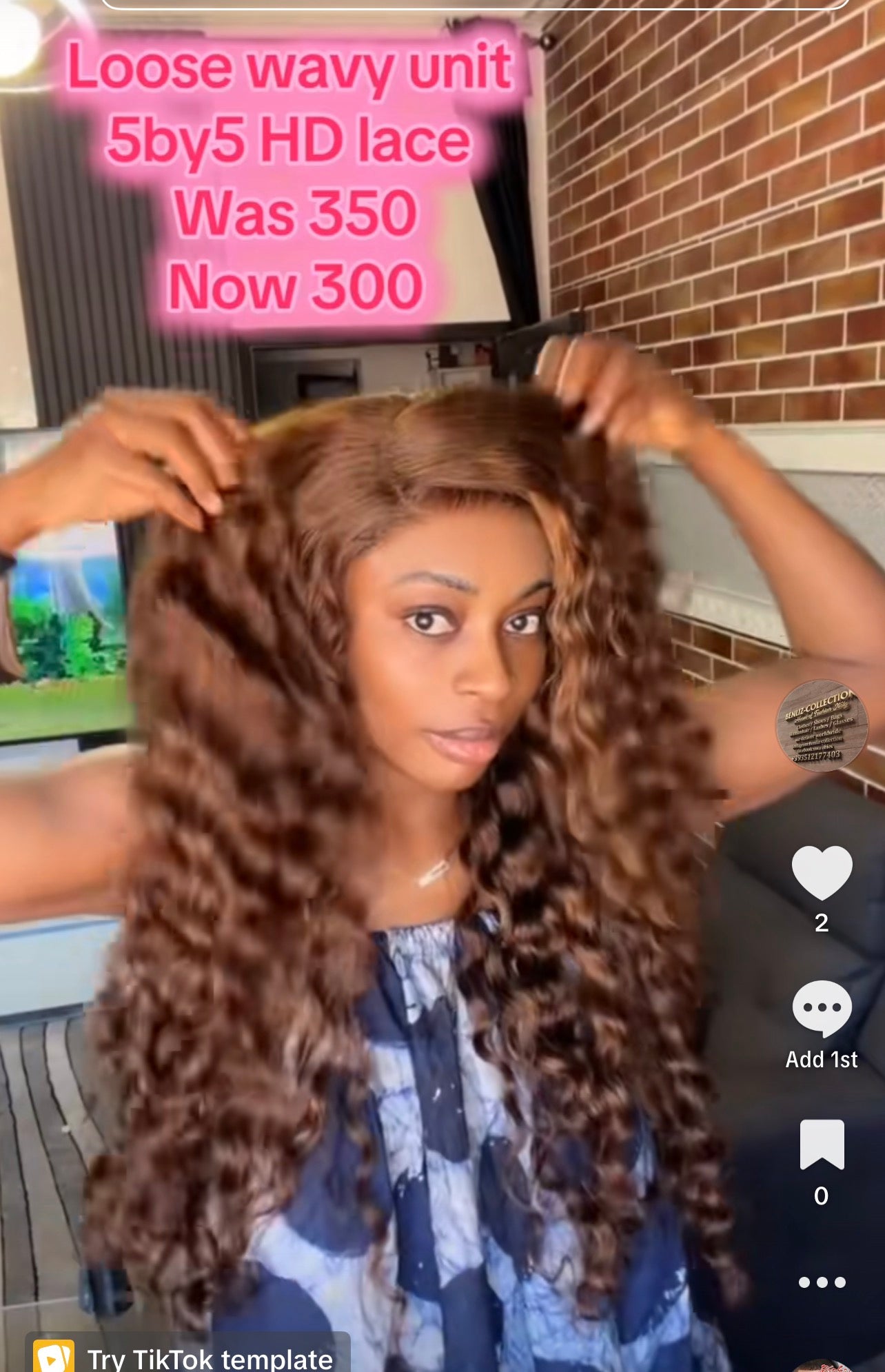 Loose wavy