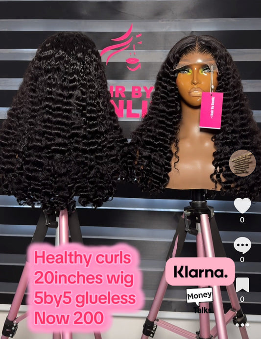 Healthy curls 20inches