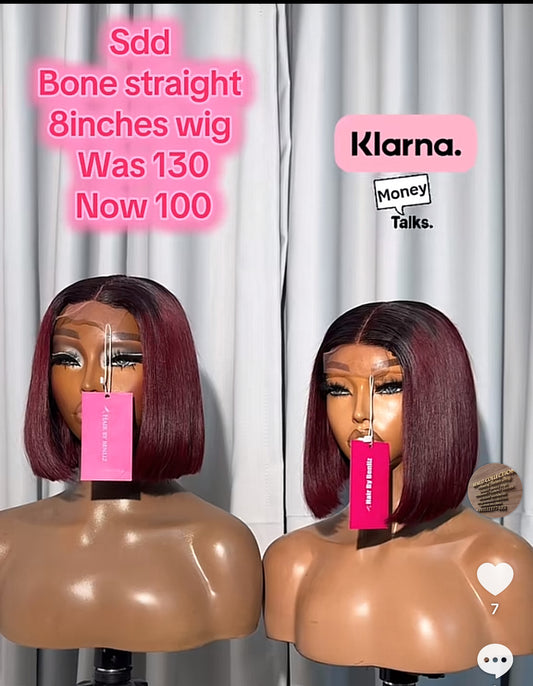 Sdd bone straight 8”