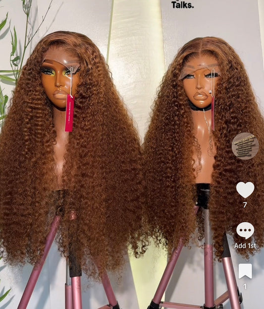 Glueless wig Cambodia curls