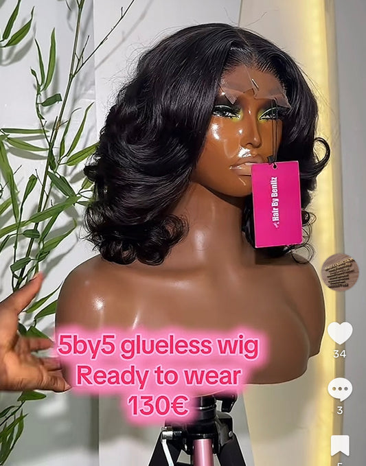 Glueless wig