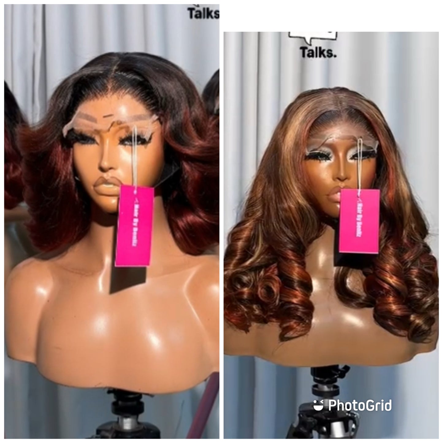 Both hairs 100+180