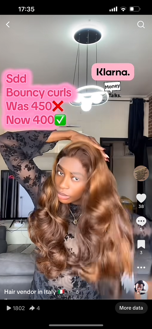 Full frontal wig