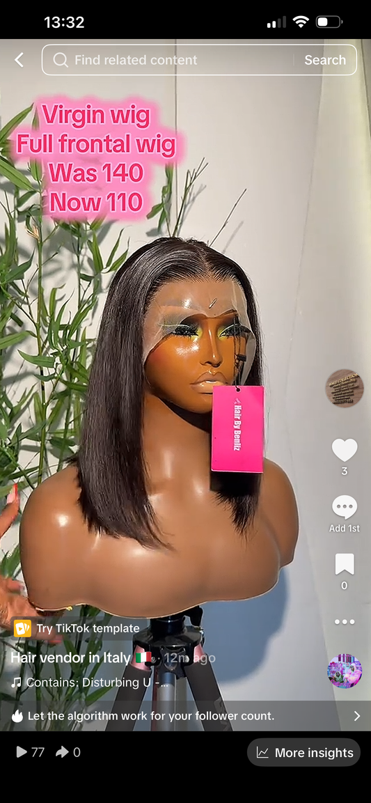 Virgin wig full frontal