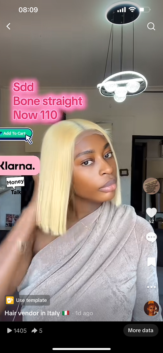 Sdd blonde 8”
